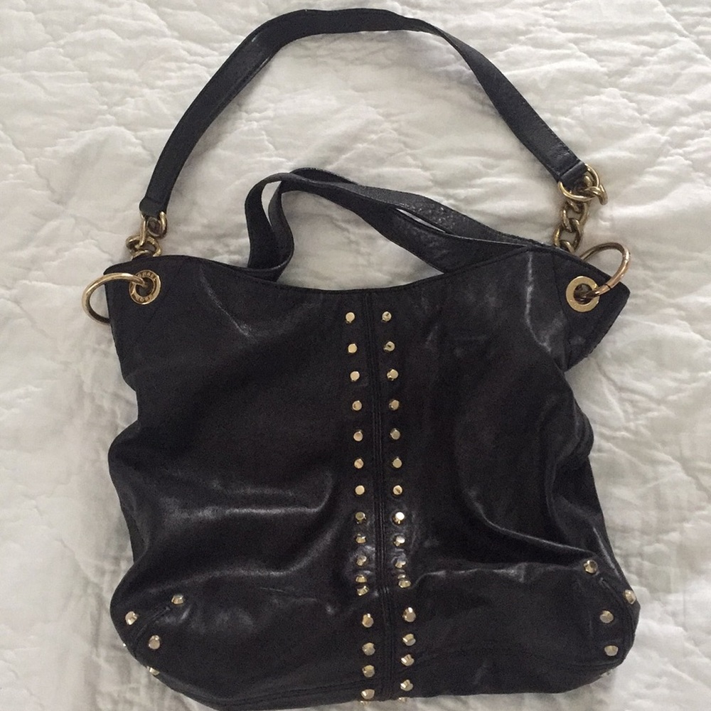 Studded Michael Kors Tote / Hobo Bag